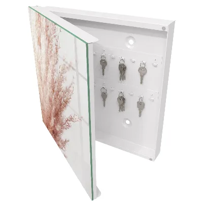Key cabinet Boho style pastel grass
