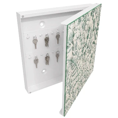 Key box for wall Botanical motifs