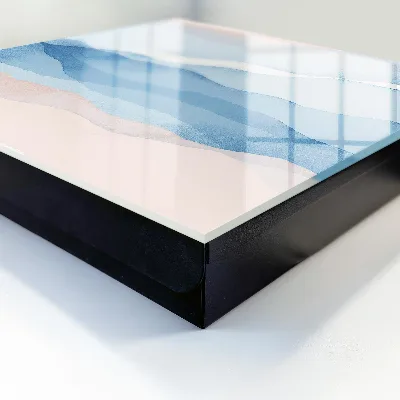 Wall mounted key box Relaxing waves