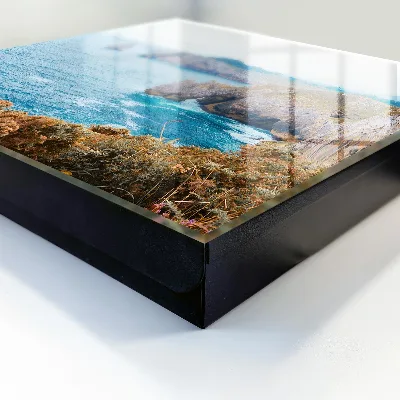 Key box for wall Sea landscape