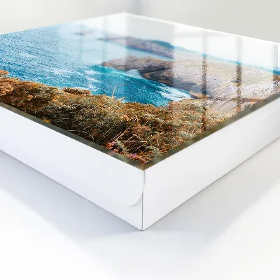 Key box for wall Sea landscape