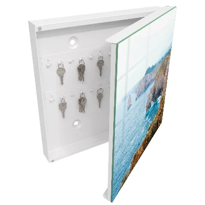 Key box for wall Sea landscape