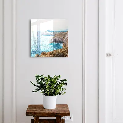 Key box for wall Sea landscape
