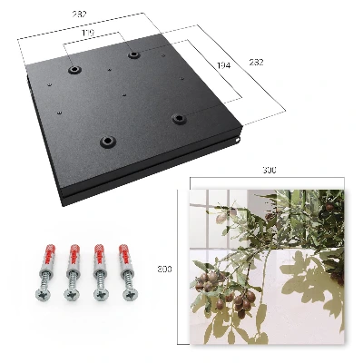 Wall mounted key box Olive twig