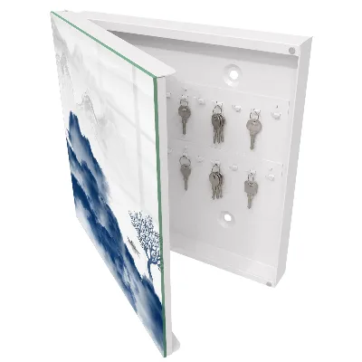 Key box for wall Mysterious mountains