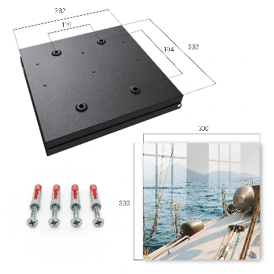 Key box for wall Sea journey