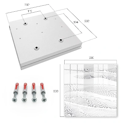 Key cabinet Lines of waves