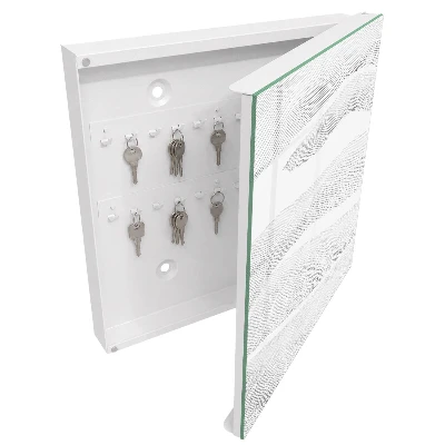 Key cabinet Lines of waves