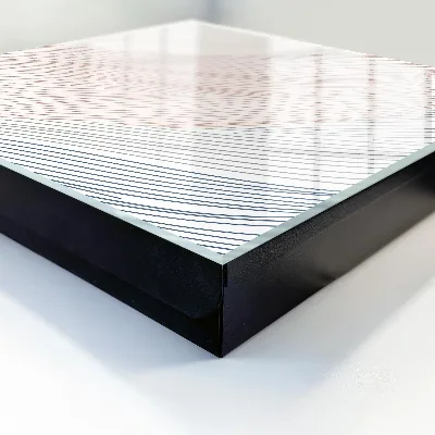Key box for wall Wavy lines