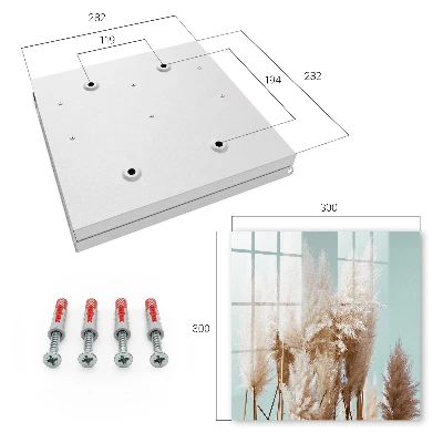 Key cabinet Natural charm