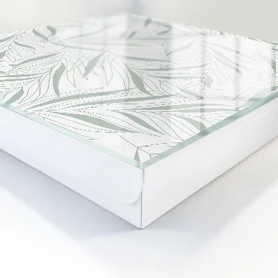 Key box for wall Leaves pattern