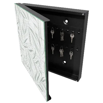 Key box for wall Leaves pattern
