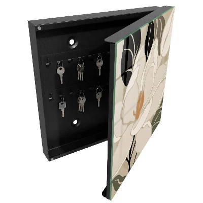 Key box for wall Botanical elegance
