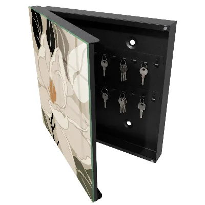 Key box for wall Botanical elegance