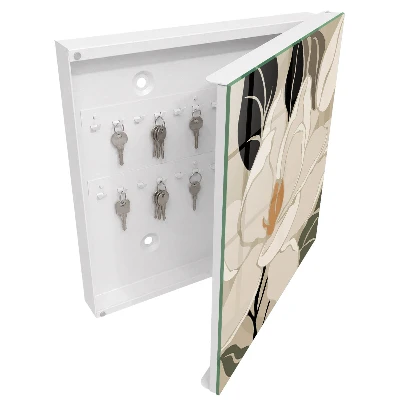 Key box for wall Botanical elegance