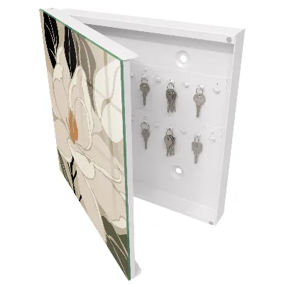 Key box for wall Botanical elegance