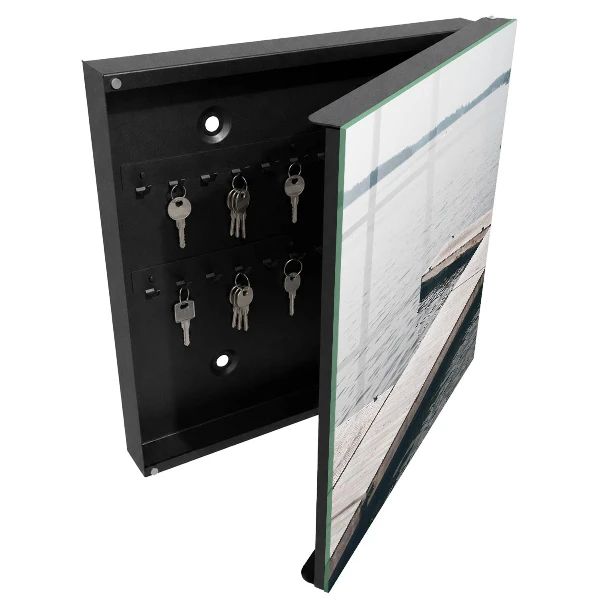Key box for wall Wooden pier