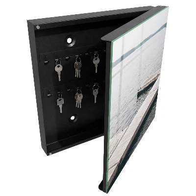 Key box for wall Wooden pier