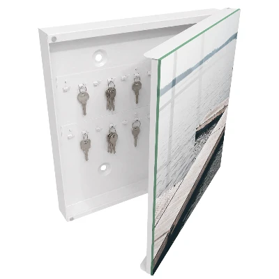 Key box for wall Wooden pier