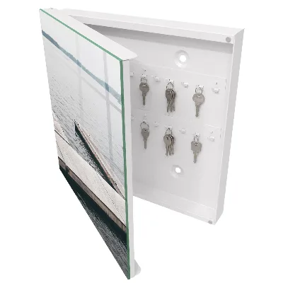 Key box for wall Wooden pier