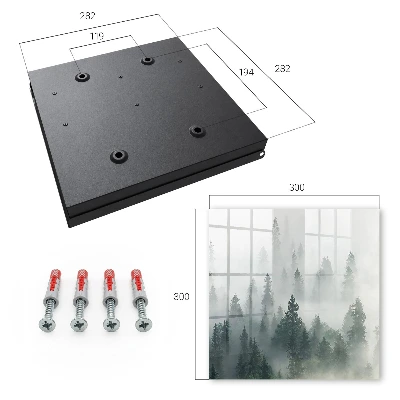 Key box for wall Misty forest