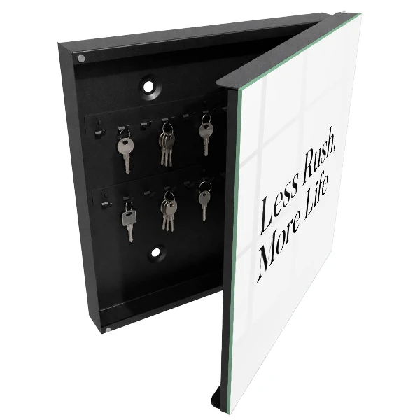 Key box for wall Less Rush, More Life