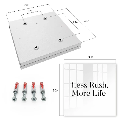 Key box for wall Less Rush, More Life
