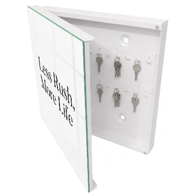 Key box for wall Less Rush, More Life