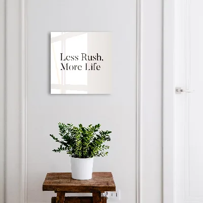 Key box for wall Less Rush, More Life