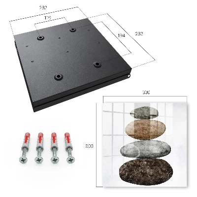 Key cabinet Set of stones