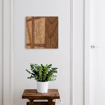 Wall mounted key box Wooden weaves