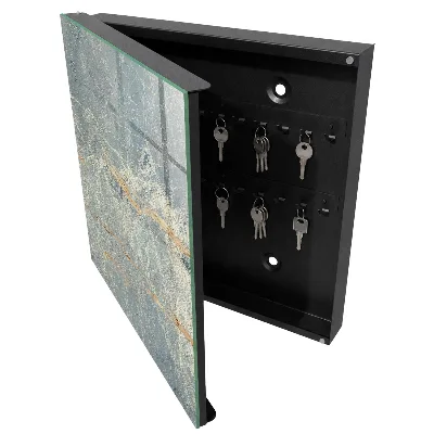 Key cabinet Marble texture