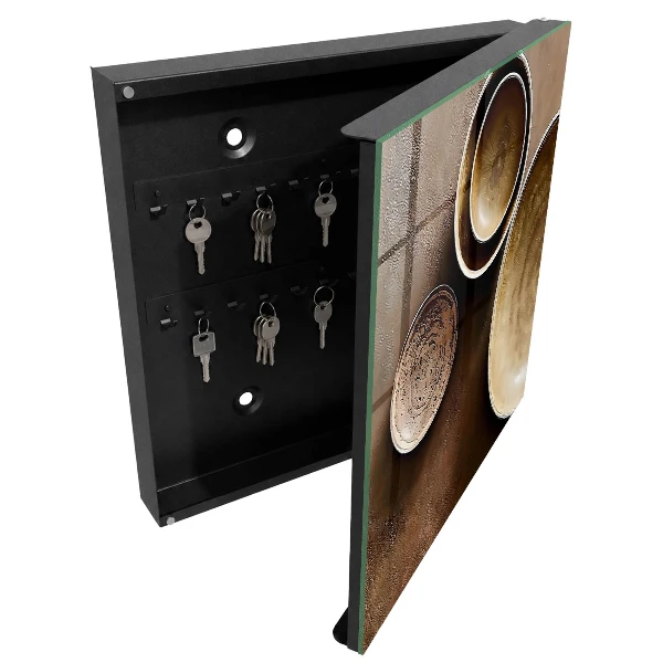 Key box for wall Brown set