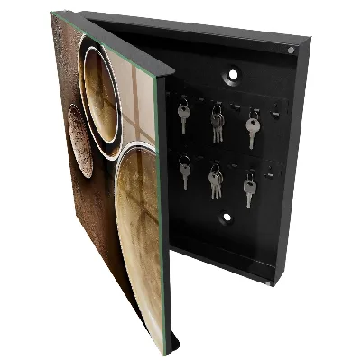 Key box for wall Brown set