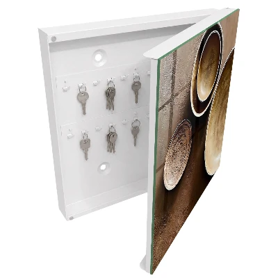 Key box for wall Brown set