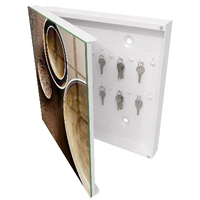 Key box for wall Brown set