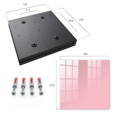 Key box for wall Light pink