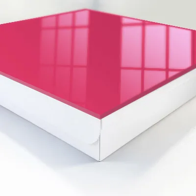 Wall mounted key box Vibrant pink