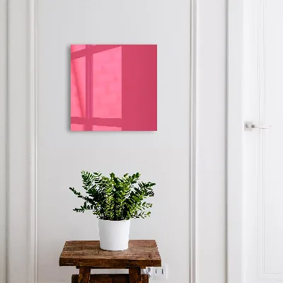 Wall mounted key box Vibrant pink