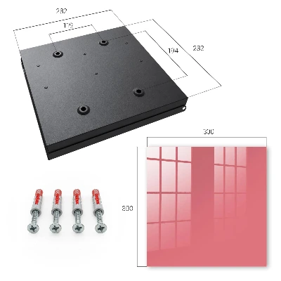 Key cabinet Salmon color