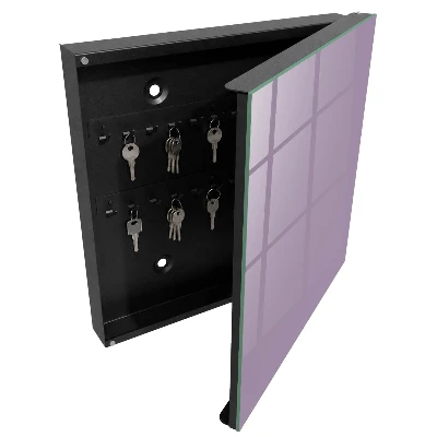 Key cabinet Lilac purple