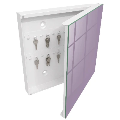 Key cabinet Lilac purple