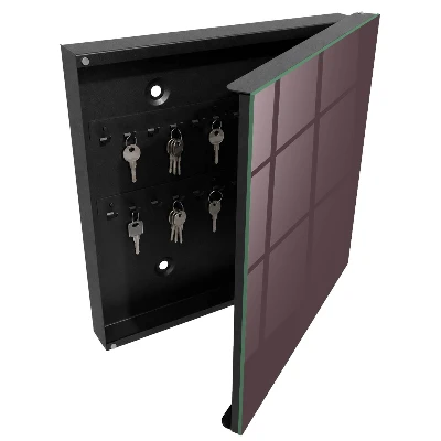 Key box for wall Ash grey