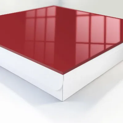 Key box for wall Burgundy color