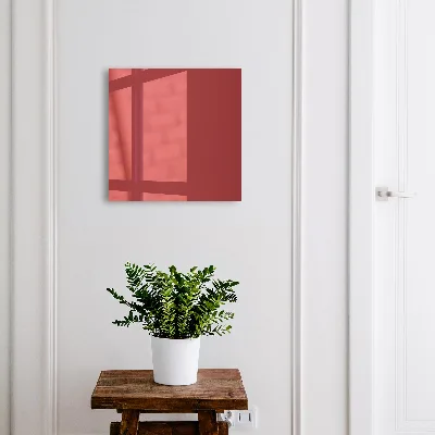Key box for wall Burgundy color