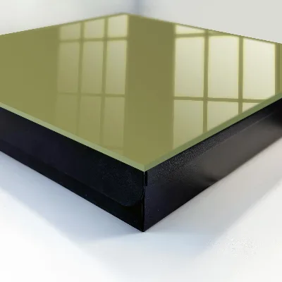 Wall mounted key box Grass green