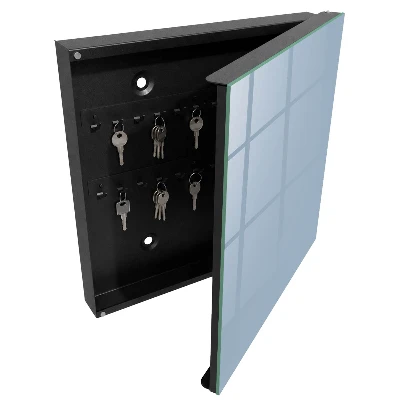 Key box for wall Pastel blue
