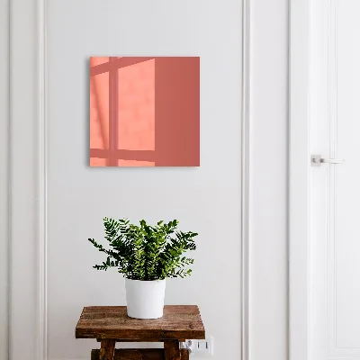 Wall mounted key box Dark salmon