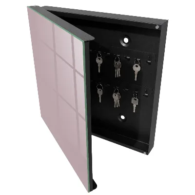 Key cabinet Pastel lilac