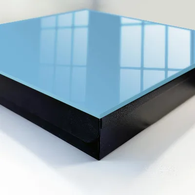 Wall mounted key box Sky blue